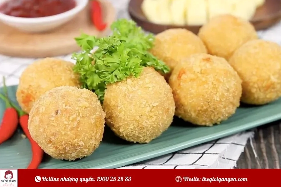 3 công thức làm gà viên chiên nước mắm chua ngọt chiên xù bước sơ chế