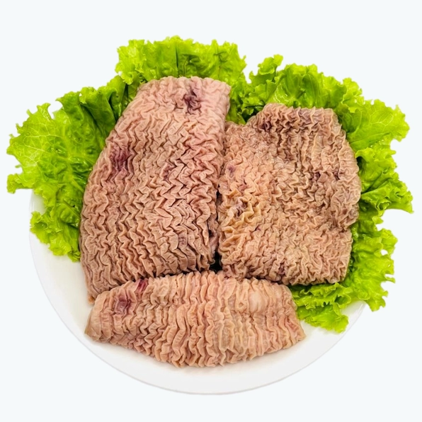 Bao tử cá ngừ giòn sần sật rất hợp với nước chấm ớt xanh