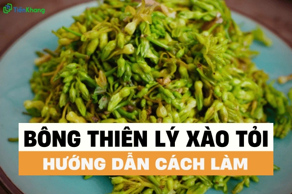 Bí quyết cách làm hoa thiên lý xào tỏi thơm ngon giòn ngọt tại nhà