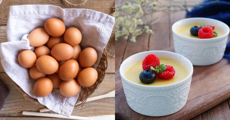 Bí quyết cách làm pudding trứng mềm mịn thơm ngon tại nhà