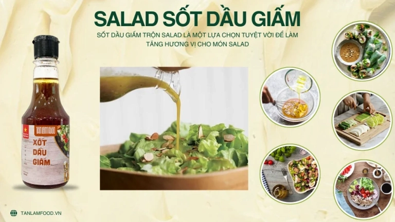 Bí Quyết Cách Làm Sốt Dầu Giấm Trộn Salad Chua Ngọt Cực Dễ