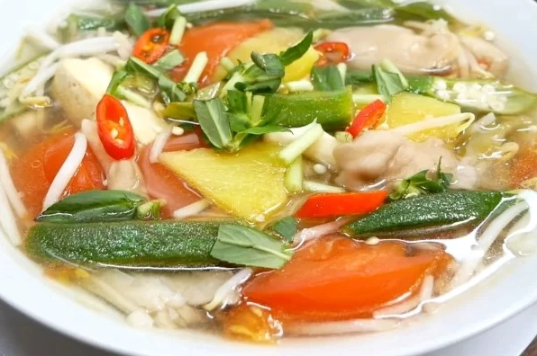 Bí quyết cách nấu canh chua chay thanh mát giải nhiệt ngày hè