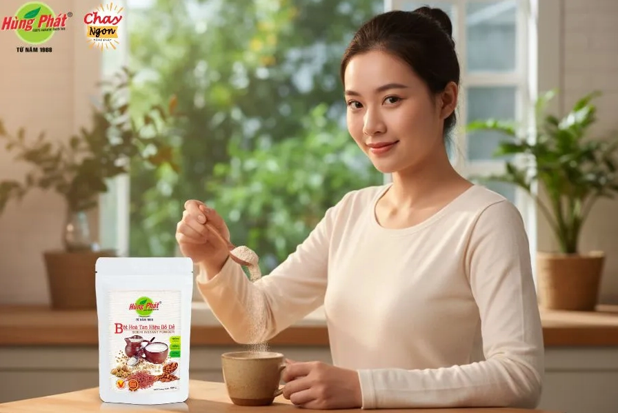 BỘT HÒA TAN THỰC DƯỠNG – XU HƯỚNG SỐNG XANH HIỆN ĐẠI