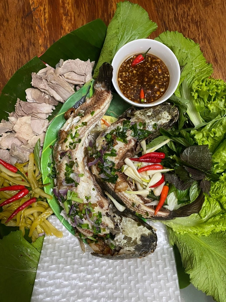 Cá lóc rang muối món ăn mang hương vị mộc mạc của vùng quê