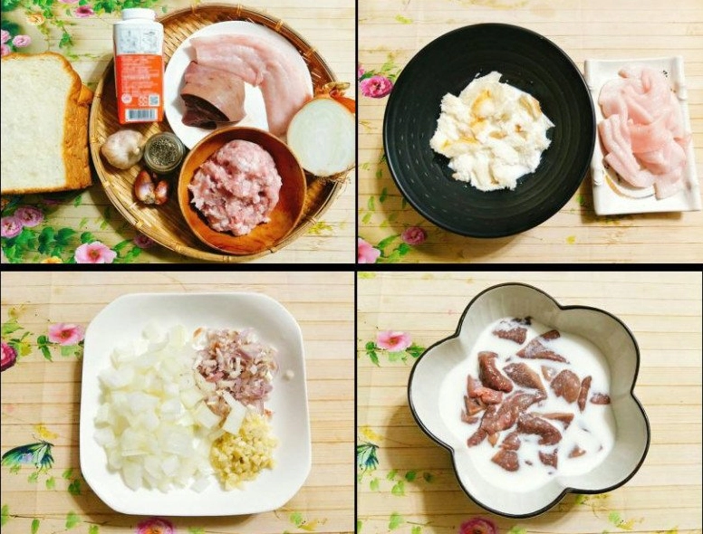 Các nguyên liệu cần có để làm pate