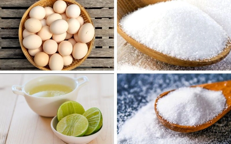 Các nguyên liệu cần thiết để làm sốt dầu trứng tại nhà