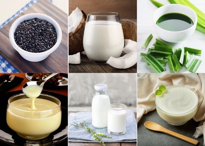 Các nguyên liệu cơ bản cần thiết để làm sữa chua nếp cẩm