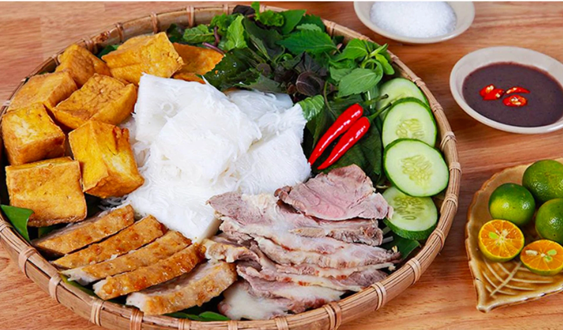 Các nguyên liệu tươi ngon để làm bún đậu mắm tôm
