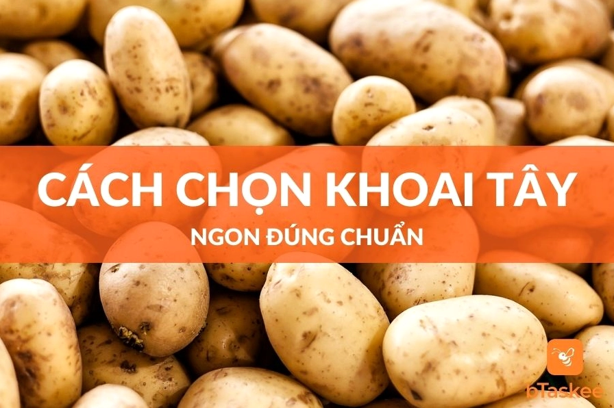 Cách chọn khoai tây ngon thông qua quan sát hình dáng và màu sắc bên ngoài