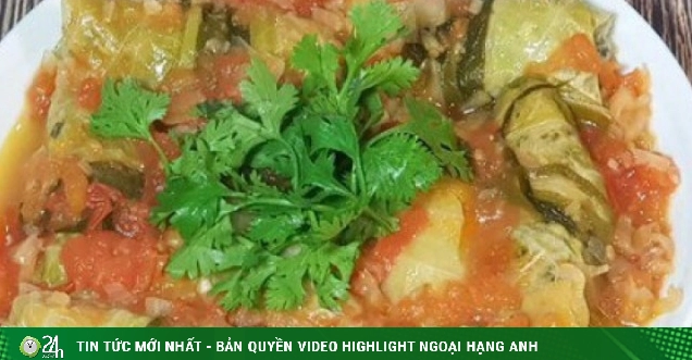Cách làm bắp cải cuộn thịt thanh mát đậm vị cho mâm cơm nhà