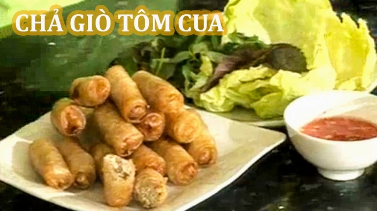 Cách làm chả giò rế tôm cua giòn rụm thơm ngon khó cưỡng