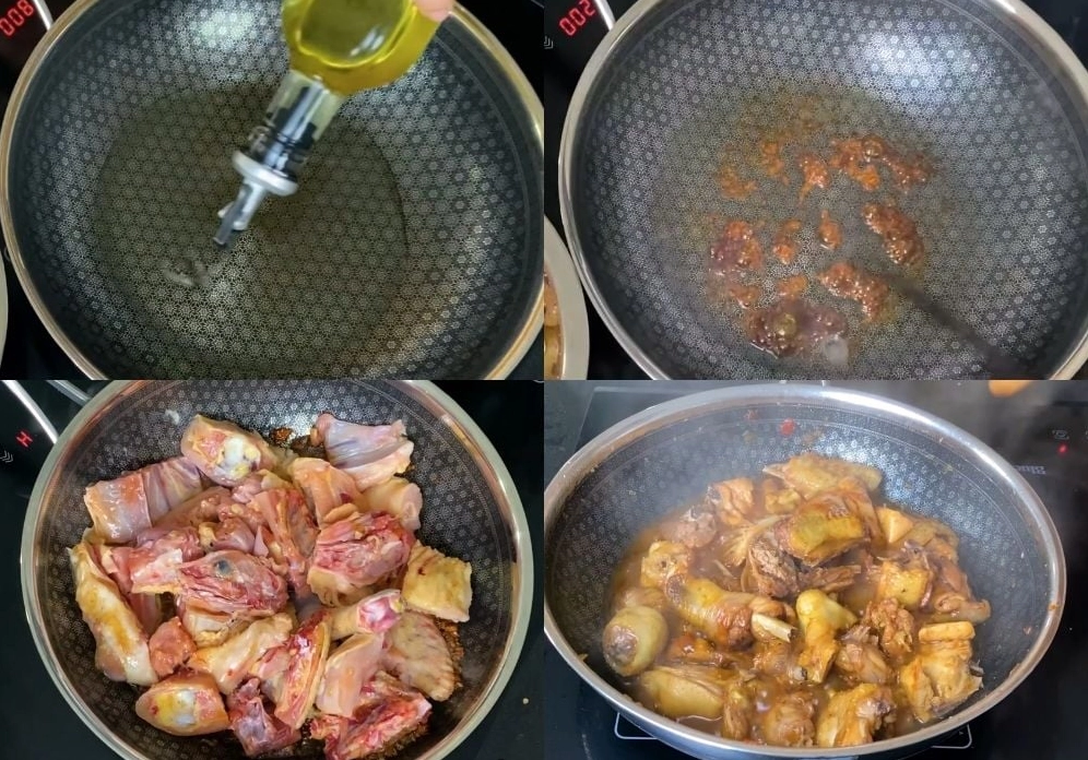 cách làm gà kho mắm