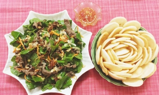 Cách làm nộm rau má giòn ngon thanh mát giải nhiệt mùa hè