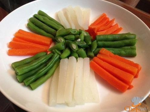 Cách làm su hào luộc chấm kho quẹt đậm đà ngon ngất ngây cực dễ tại nhà