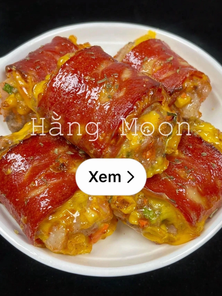Cách làm tôm cuộn thịt xông khói áp chảo thơm lừng nức mũi