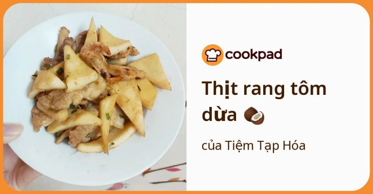 Cách làm tôm rang cùi dừa chuẩn vị đậm đà đưa cơm nhà