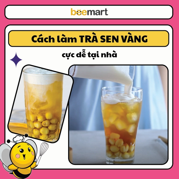 Cách làm trà sen vàng thơm ngon thanh mát cho những ngày hè