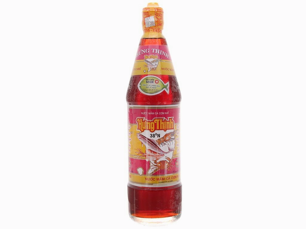 Chai nước mắm cốt nhĩ chất lượng cao dùng để pha nước mắm ăn cơm tấm