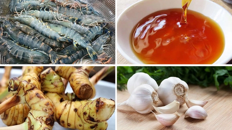 Chén mắm tôm chua Huế màu đỏ bắt mắt sánh quyện cùng tỏi ớt băm nhuyễn