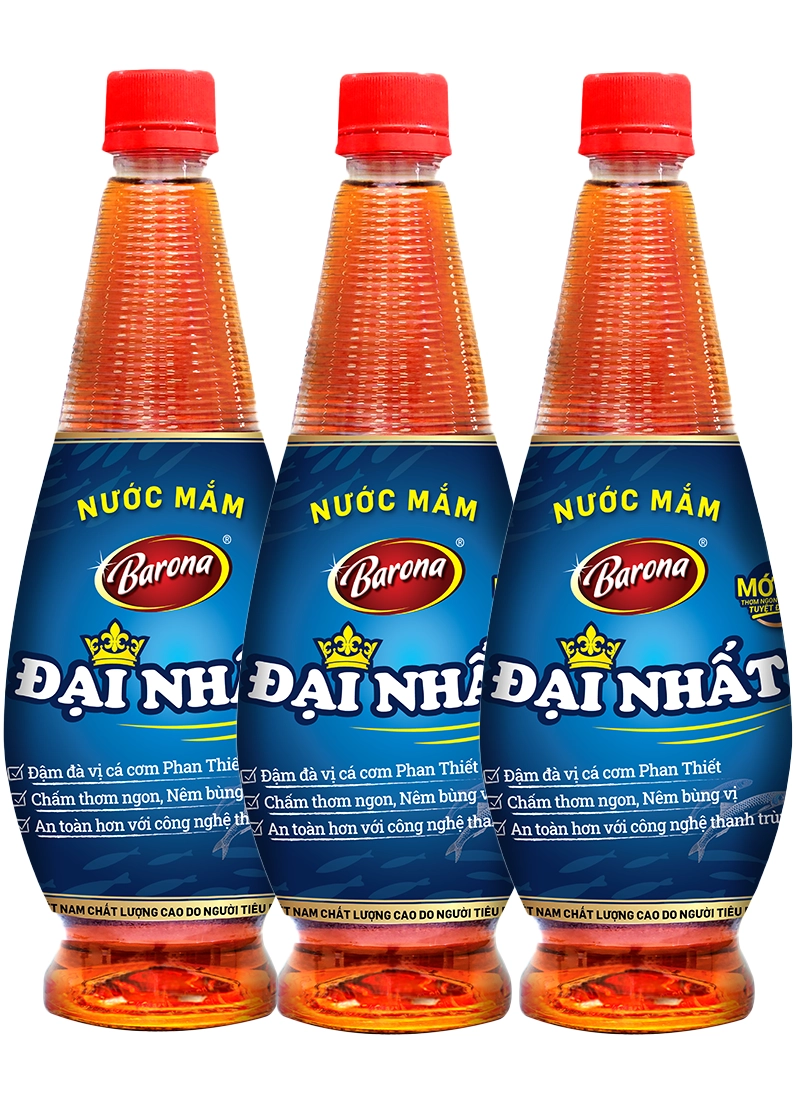 Combo 3 chai nước mắm Đại Nhất 900ml