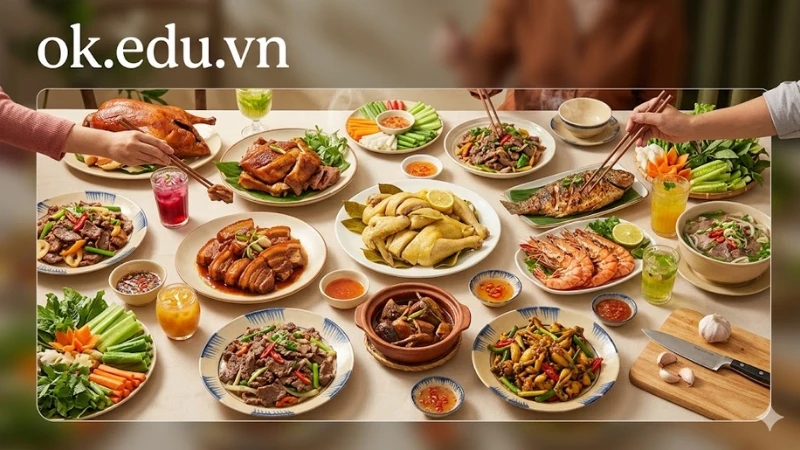Cổng thông tin ẩm thực và tinh hoa kiến thức nấu ăn - ok.edu.vn