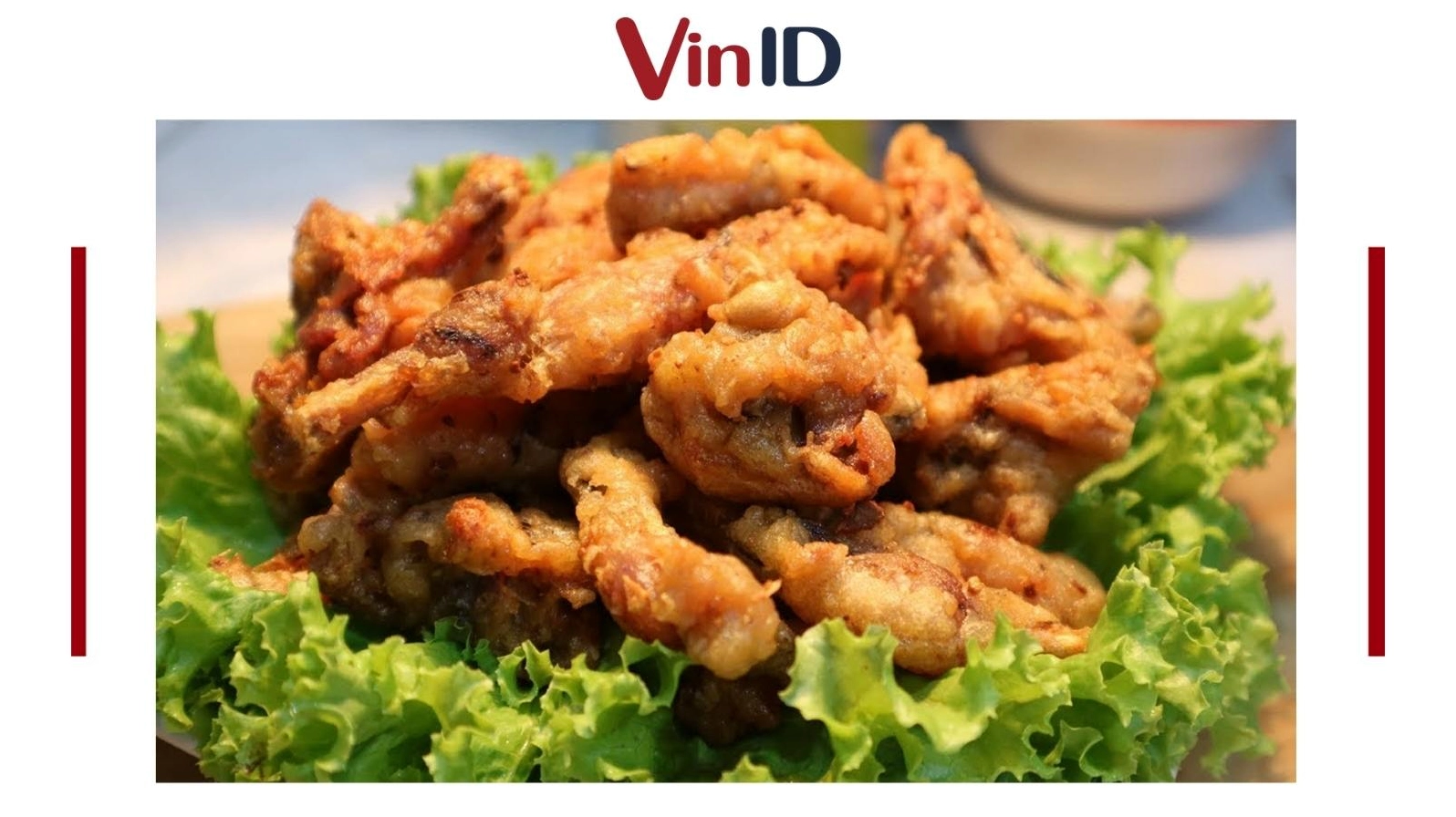 Đĩa ếch chiên bơ tỏi hoàn thiện sẵn sàng phục vụ