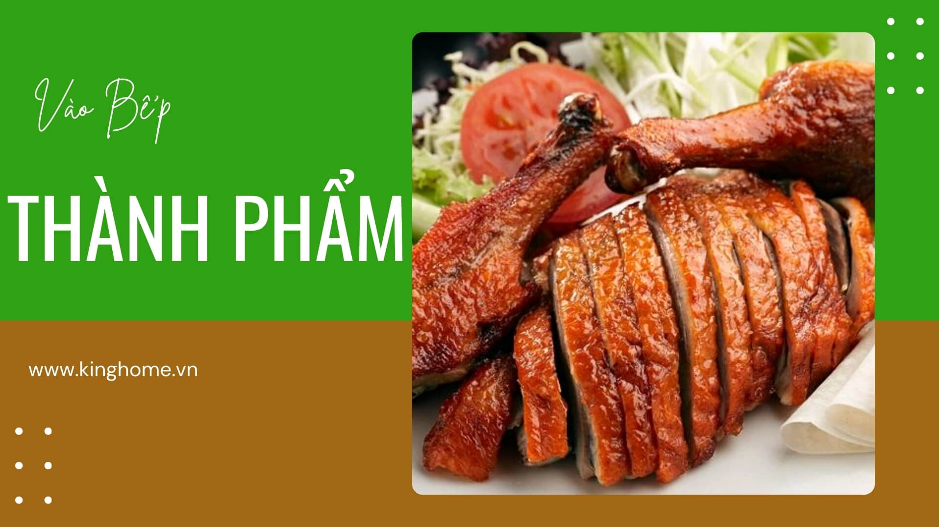 Đĩa vịt nướng sa tế vàng ươm hấp dẫn bày ra đĩa