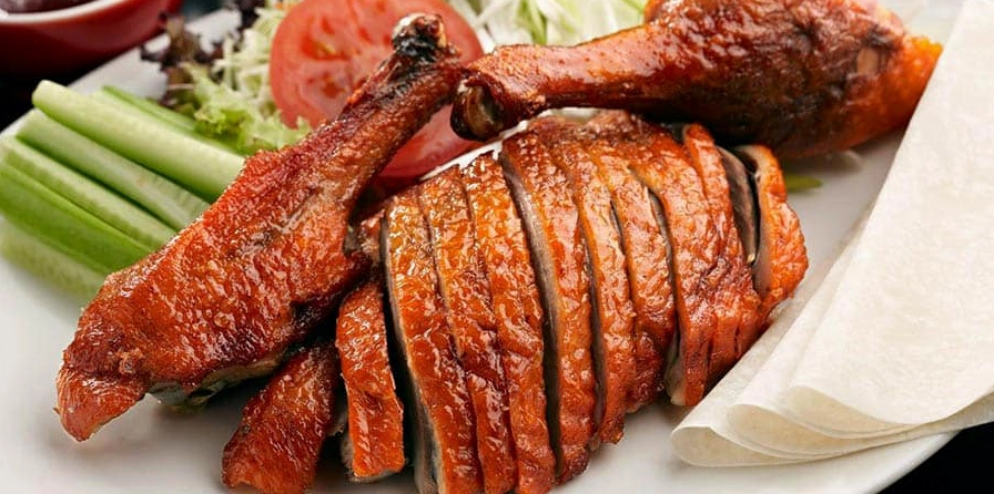 Đĩa vịt quay Lạng Sơn vàng ươm hấp dẫn