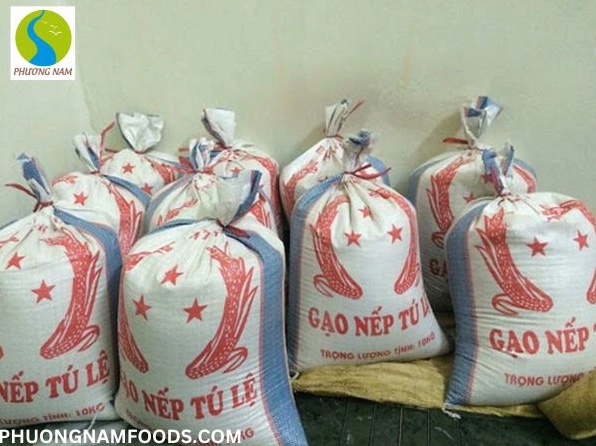 Hạt nếp nương Tú Lệ căng tròn bóng bẩy