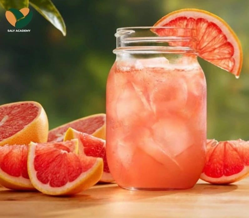 Hình ảnh các bước làm trà bưởi hồng ngon chi tiết dễ thực hiện