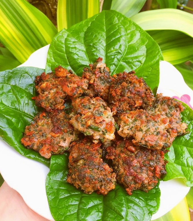 Hình ảnh món chả rán lá lốt hấp dẫn