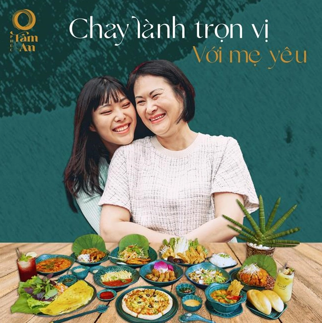 Hoàn thiện tô canh chua chay thanh tịnh đầy màu sắc hấp dẫn