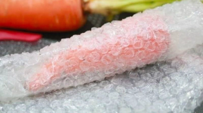 Hướng dẫn bảo quản cà rốt đúng cách với màng bọc thực phẩm