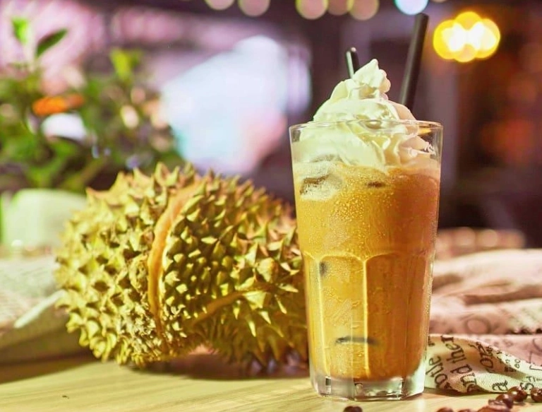 Hướng dẫn cách pha cafe sầu riêng thơm béo ngậy đúng điệu