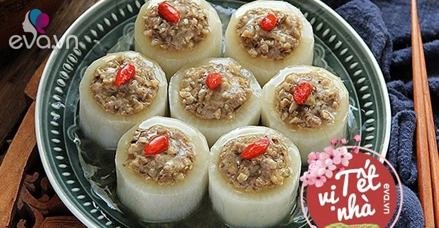 Hướng dẫn chi tiết cách làm củ cải nhồi thịt hấp ngọt thanh chuẩn vị