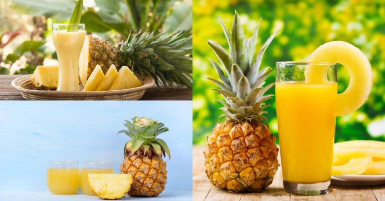 Hướng dẫn chi tiết cách làm nước ép dứa nguyên chất giải nhiệt
