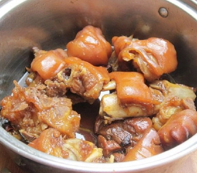Hương vị béo thơm đậm vị từ giò heo giả cầy kiểu miền Bắc