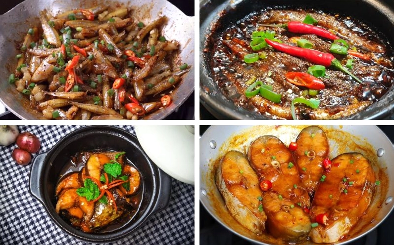 Kho cá trong lửa vừa trong 15 phút và nêm nếm lại cho vừa khẩu vị
