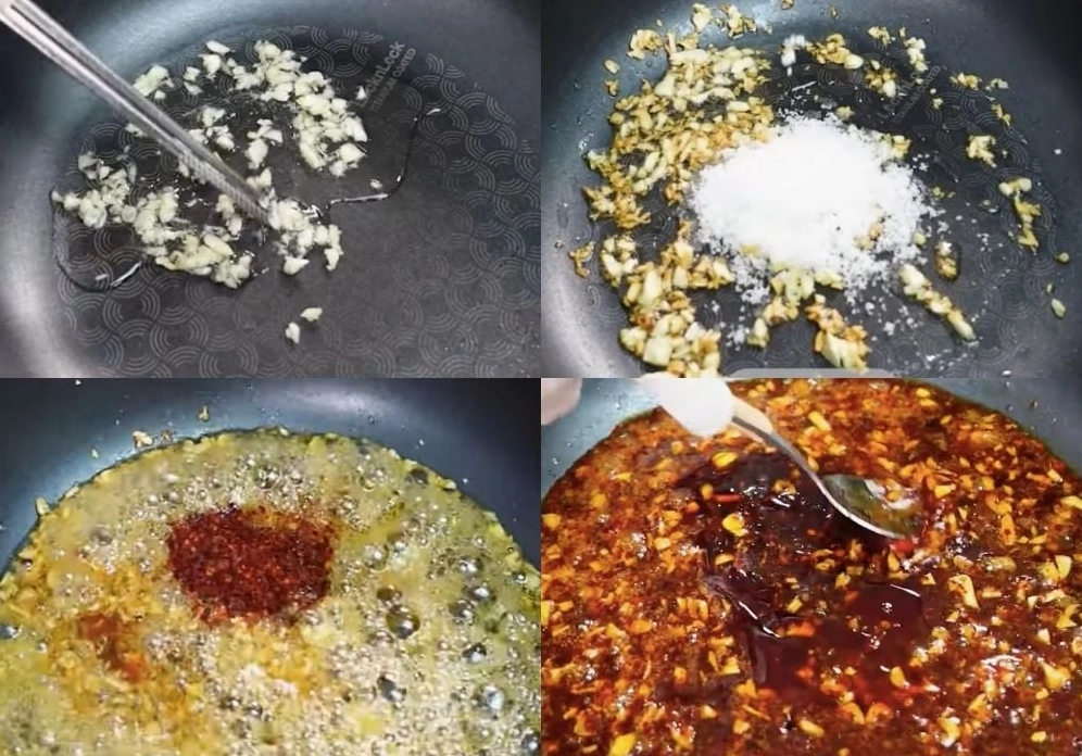 Làm nước sốt mắm