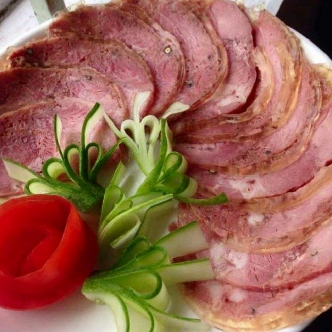 Món giò bê Nghệ An ngày Tết không hề bị ngán
