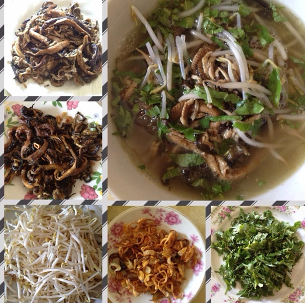 Món miến lươn nước và miến lươn trộn hấp dẫn