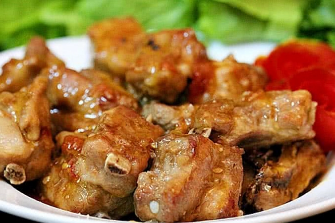 Món ngon mỗi ngày sườn non sốt me chua ngọt cực kỳ hấp dẫn