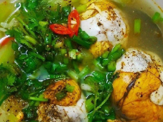 Món trứng vịt lộn om bầu thơm ngon bổ dưỡng làm từ trứng vịt lộn chọn lọc