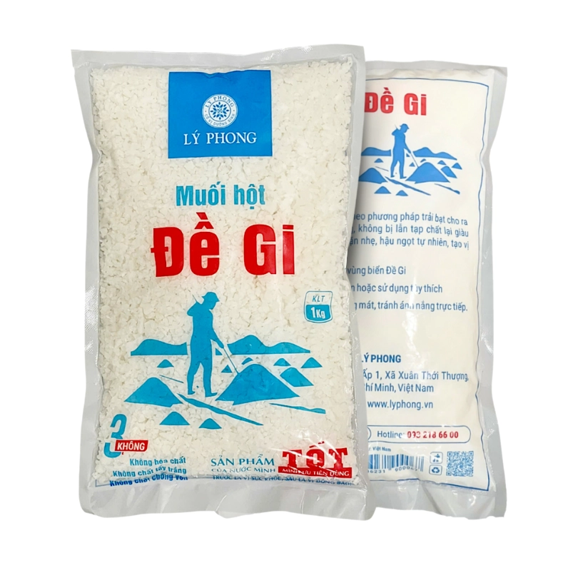 Muối hột Đề Gi chất lượng cao dùng để làm muối hầm
