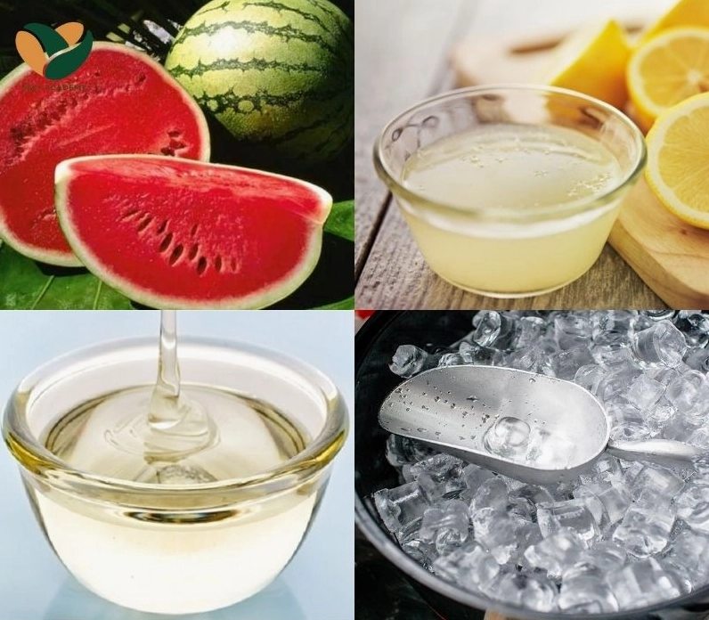 Nguyên liệu làm nước ép dưa hấu tươi ngon