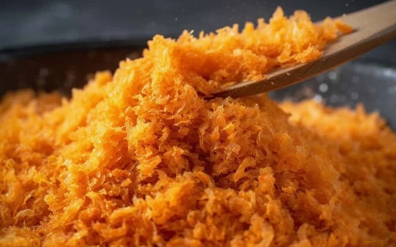 Nguyên liệu thịt phi lê cá hồi tươi ngon để làm ruốc
