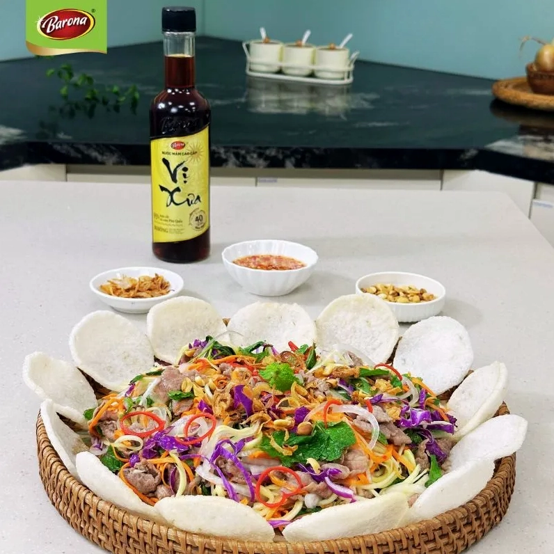 Nguyên liệu tươi ngon chuẩn bị cho món cá bớp kho