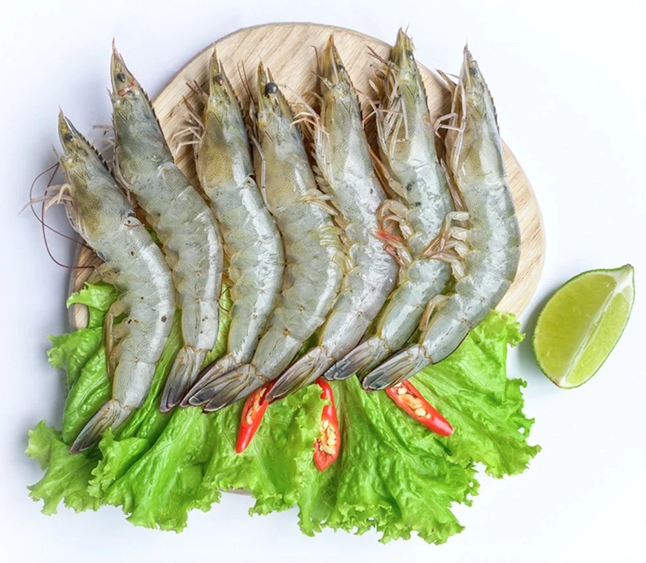 Nguyên liệu tươi ngon chuẩn bị cho món tôm xào thập cẩm