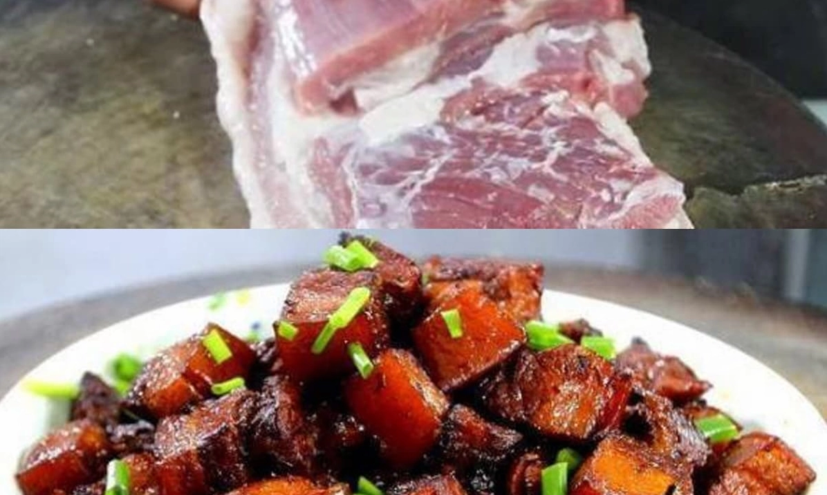 Nồi thịt kho củ cải sôi sùng sục tỏa mùi thơm nức mũi