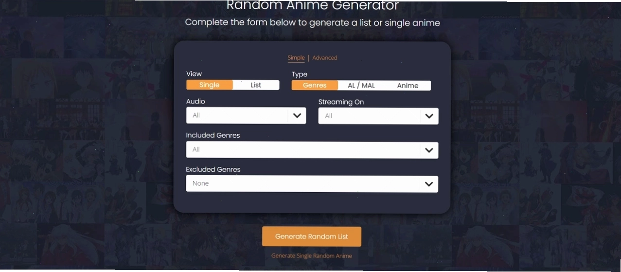 Random Anime Generator ứng dụng trong thực tế